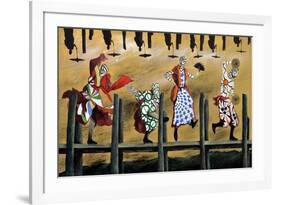 Funky Monks-Vaan Manoukian-Framed Art Print