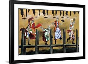 Funky Monks-Vaan Manoukian-Framed Art Print