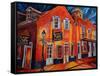 Funky New Orleans-Diane Millsap-Framed Stretched Canvas