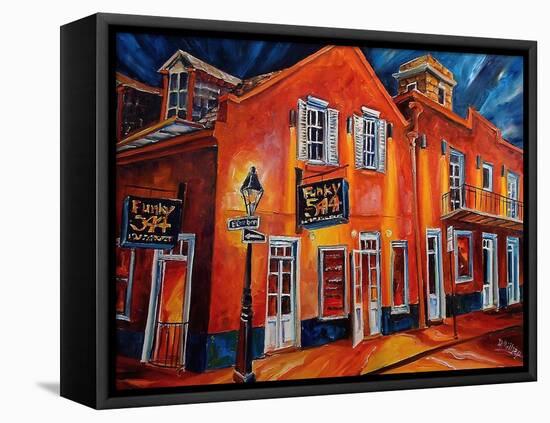 Funky New Orleans-Diane Millsap-Framed Stretched Canvas