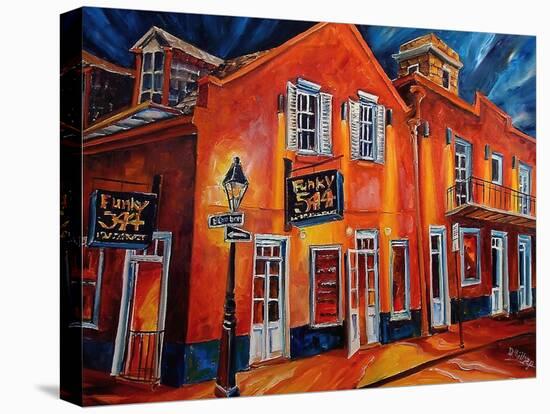 Funky New Orleans-Diane Millsap-Stretched Canvas