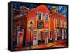 Funky New Orleans-Diane Millsap-Framed Stretched Canvas