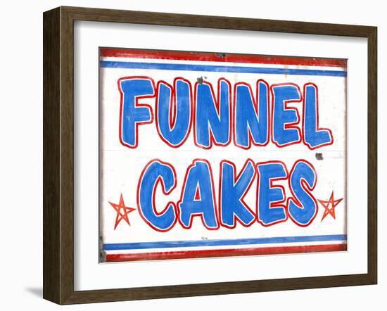 Funnel Cakes Rectangle-Retroplanet-Framed Giclee Print