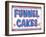 Funnel Cakes Rectangle-Retroplanet-Framed Giclee Print