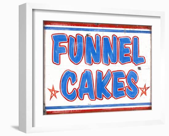 Funnel Cakes Rectangle-Retroplanet-Framed Giclee Print