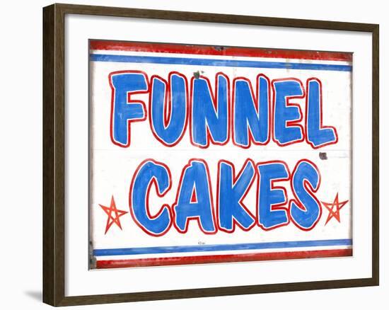 Funnel Cakes Rectangle-Retroplanet-Framed Giclee Print