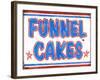 Funnel Cakes Rectangle-Retroplanet-Framed Giclee Print