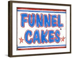 Funnel Cakes Rectangle-Retroplanet-Framed Giclee Print