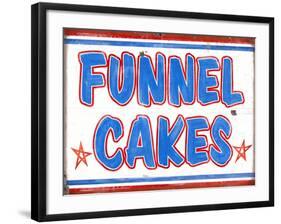 Funnel Cakes Rectangle-Retroplanet-Framed Giclee Print