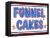 Funnel Cakes Rectangle-Retroplanet-Framed Stretched Canvas