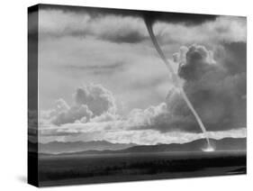 Funnel Cloud of a Tornado High in the Andes Mountains-Bill Ray-Stretched Canvas