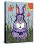 Funny Bunny-Sartoris ART-Stretched Canvas