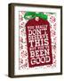 Funny Christmas Present Tags I-Lanie Loreth-Framed Art Print