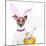 Funny Easter Dog-Javier Brosch-Mounted Photographic Print