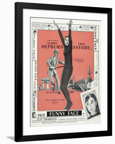 Funny Face, 1957-null-Framed Giclee Print