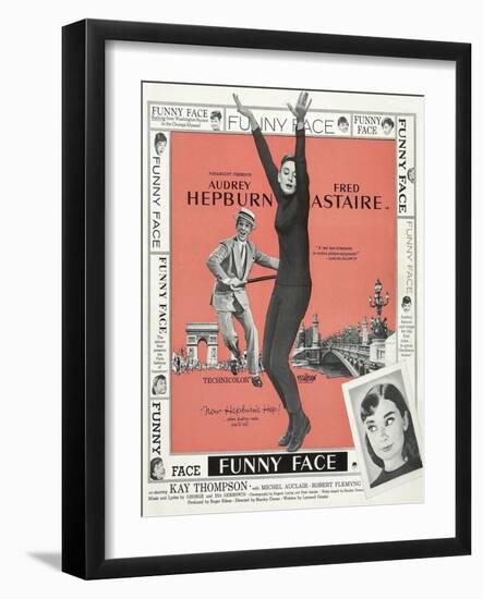 Funny Face, 1957-null-Framed Giclee Print