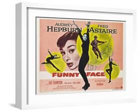 Funny Face, 1957-null-Framed Giclee Print