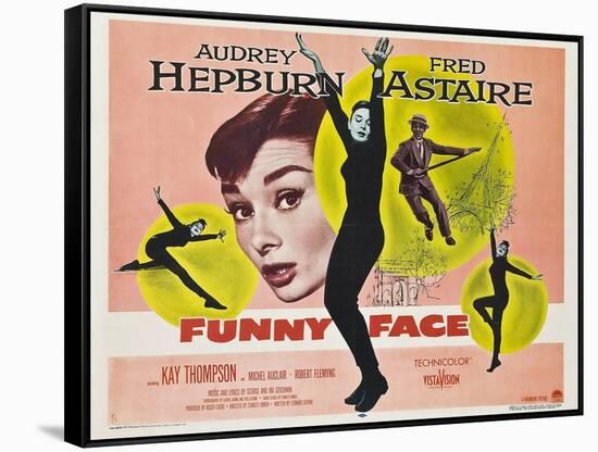 Funny Face, 1957-null-Framed Stretched Canvas