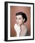 Funny Face, Audrey Hepburn, Directed by Stanley Donen, 1957-null-Framed Photo