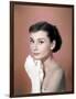 Funny Face, Audrey Hepburn, Directed by Stanley Donen, 1957-null-Framed Photo