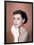 Funny Face, Audrey Hepburn, Directed by Stanley Donen, 1957-null-Framed Photo