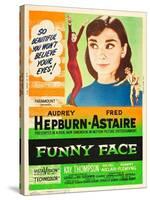 Funny Face, Audrey Hepburn, Fred Astaire, 1957-null-Stretched Canvas