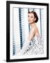 Funny Face, Audrey Hepburn, (in a Givenchy evening gown), 1957-null-Framed Photo