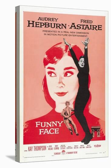 Funny Face, Directed by Stanley Donen, 1957-null-Stretched Canvas