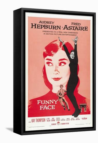 Funny Face, Directed by Stanley Donen, 1957-null-Framed Stretched Canvas