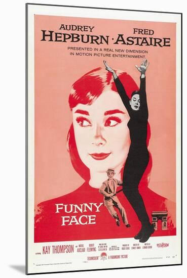 Funny Face, Directed by Stanley Donen, 1957-null-Mounted Giclee Print