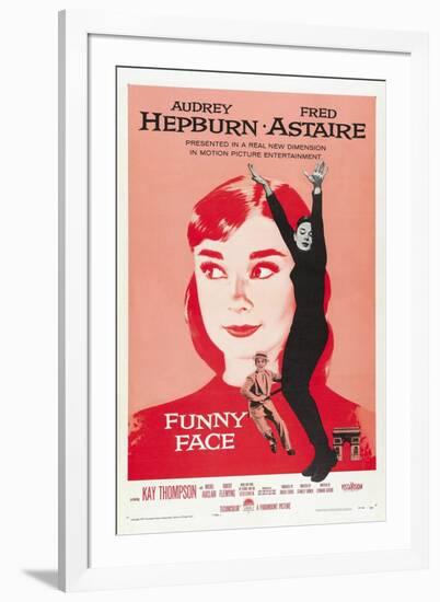 Funny Face, Directed by Stanley Donen, 1957-null-Framed Giclee Print