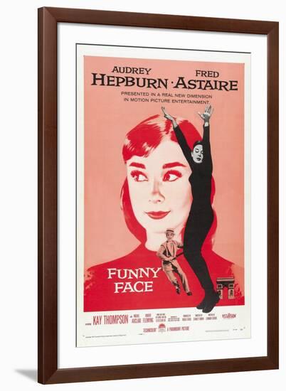 Funny Face, Directed by Stanley Donen, 1957-null-Framed Giclee Print