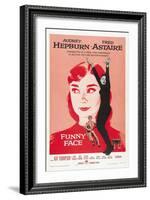 Funny Face, Directed by Stanley Donen, 1957-null-Framed Giclee Print