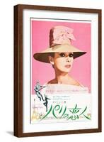 Funny Face, Japanese Poster Art, Audrey Hepburn, Fred Astaire, Audrey Hepburn, 1957-null-Framed Art Print