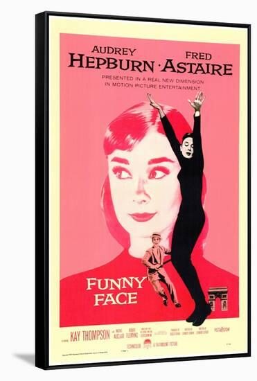 Funny Face-null-Framed Stretched Canvas