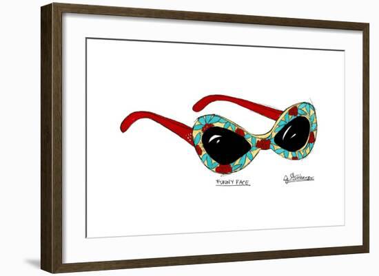 Funny Face-Jennifer Goldberger-Framed Art Print