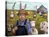 Funny Farm 1-Leah Saulnier-Stretched Canvas