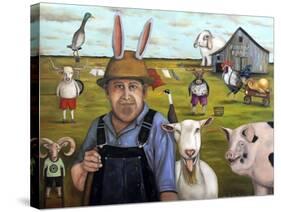 Funny Farm 1-Leah Saulnier-Stretched Canvas