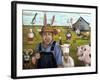 Funny Farm 1-Leah Saulnier-Framed Giclee Print