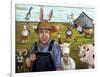 Funny Farm 1-Leah Saulnier-Framed Giclee Print