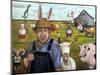 Funny Farm 1-Leah Saulnier-Mounted Premium Giclee Print