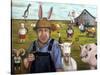 Funny Farm 1-Leah Saulnier-Stretched Canvas