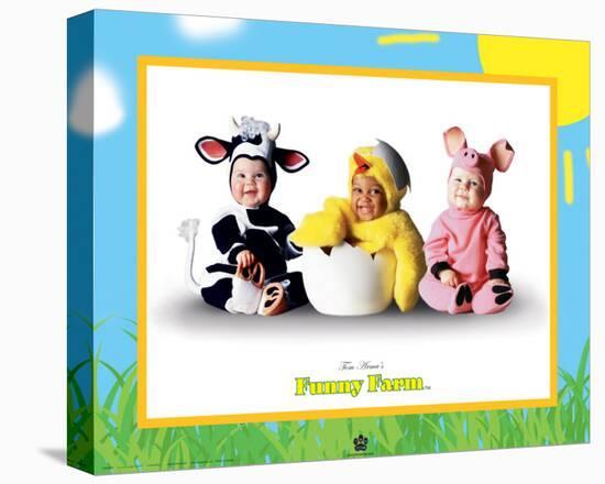 Funny Farm I-Tom Arma-Stretched Canvas