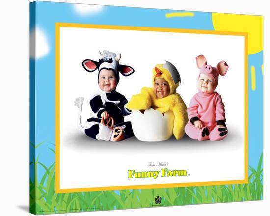 Funny Farm I-Tom Arma-Stretched Canvas