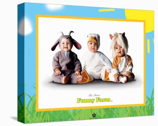 Funny Farm II-Tom Arma-Stretched Canvas