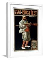 Funny George Sidney as Busy Izzy-null-Framed Giclee Print