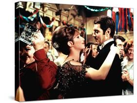 Funny Girl, Barbra Streisand, Omar Sharif, 1968-null-Stretched Canvas