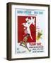 Funny Girl, Italian poster, Barbra Streisand, Omar Sharif, 1968-null-Framed Art Print