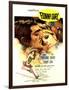 Funny Girl, Omar Sharif, Barbra Streisand, 1968-null-Framed Art Print