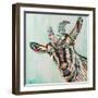 Funny Goat I-Carolee Vitaletti-Framed Art Print